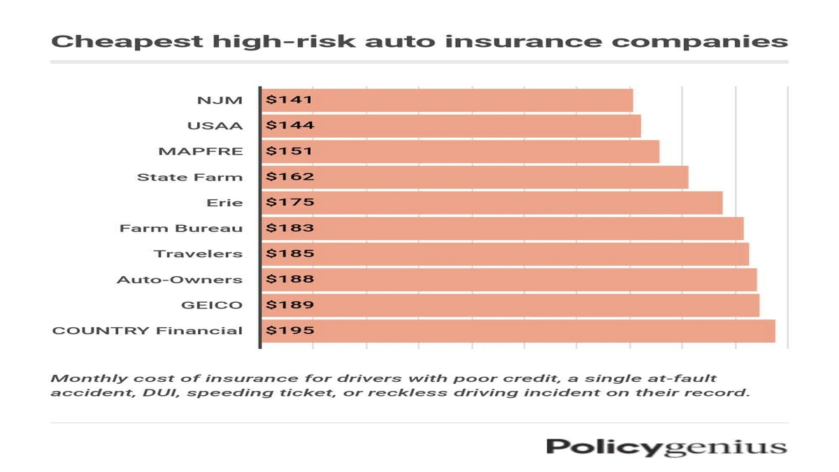 Best Auto Insurance for High-Risk Drivers USA | Don't Pay More!